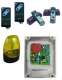 Adyx Genius 1RCU1_NEW_FULL Pack electronique comprenant une carte RCU1_NEW   voyant avec antenne   2 t�l�commandes   jeu de cellules