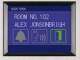 Aiphone 903072 Vitre en plastique transparent pour platine GTDM sans �lectronique