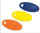 Aiphone KEY3 Lot de 3 badges r�sidents pour UGVB, UGVBA & UGVBT