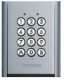 Aiphone AC10S Clavier saillie m�tal inject�, r�tro �clair�, 100 codes & 2 relais Filaire universel