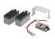 BENINCA BRAINY24.CB Kit de 2 batteries de secours 12V / 1,2Ah avec chargeur et support pour centrale BRAINY24 - 9760014