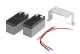 BENINCA BRAINY24.CB-SW Kit de 2 batteries de secours 12V / 1,2Ah avec support pour centrale BRAINY24 PLUS- 976000841