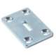 BFT D730178 PLE plaque de fixation pour fixer les �triers arri�re aux piliers