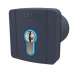 CAME 806SL-0060 S�lecteur � cl� encastr� avec r�tro�clairage bleu et cylindre de serrure DIN