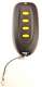 Cosygate TEL4W T�l�commande incopiable 4 touches 433.92Mhz avec anneau porte-clef - Rolling-code 