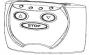Deprat 010COMON-4 Emetteur Radio pour moteur et r�cepteur DEPRAT 4 canaux COM'ON