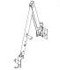 Deprat PCS/P90 Bras de projection : Alu anodis� Blanc :  La Paire (Long. d�ploy�e 470 mm)