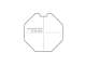 ELERO 23 012.0001 Adaptations pour RevoLine M, Tubes profil�s, arbre octogonal, ouverture de cl� 50 Selve