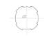 ELERO 23 091.0001 Adaptations pour RevoLine M, Tubes profil�s, � 53 mm, Deprat