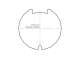 ELERO 23 042.0001 Adaptations pour RevoLine M, Tubes � goutte, � 62 x 0,6 mm, DEPRAT F2000