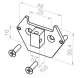 ELERO 23 374.1401 Plaque adaptation 10 * 16 pivot court 10,5mm 50Nm max
