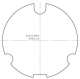 ELERO 23 017.001 Adaptateur pour Moteur M Elero et tube � 85 x 1.0 mm