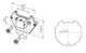 ELERO ADAPT_T9_T11 Kit d'adaptation T9-T11 comprenant un support moteur et une roue-couronne pour transformation vers VariEco suivant tube et installation client