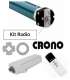 FITEM RC.CRONO 550 KIT FITEM : CRONO 550 => Kit de remplacement radio compos� de 1 moteur avec accessoires et 1 t�l�commande 1 canal