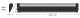 GAPOSA SPB18 Panneau solaire pour moteurs tubulaires (grand mod�le)