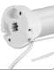 GAPOSA XSDC3ED228 Moteur � t�te compacte et antenne externe avec encodeur �lectronique et contacts sec - 2/28 - T�te 37mm - c�ble - �28