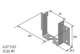 GAPOSA AXP100I Support moteur int�rieur - moteur sans CS
