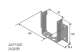 GAPOSA AXP100E Support moteur ext�rieur - moteur sans CS