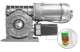 GAPOSA BRD25012TMM Moteur de rideaux 250Nm TRIPHASE 230/400v, manivelle, fin de course m�canique 12tr/min