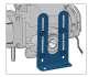 GAPOSA ASZXM Support pour moteurs BHS