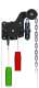 GAPOSA ASOMCSZX Commande secours chaine - BHS/SZX - Chaine 8 m�tres = boucle de 4m