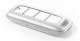 GIBIDI AU03150 T�l�commande MAKO 4CH BLANC 433 MHz