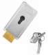 GIBIDI AJ00632 Electro-serrure 12V + cl�. Contre platine pas inclue