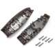KEY Automation SEMPSD PAIRE DE DEMI-COQUES DE REMPLACEMENT PS-300/PS-400 230V RAL7016