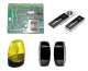 LIFTMASTER KCB22SEG Kit carte CB22 + voyant Multi-tension + 2 t�l�commandes + paire de photocellules Failsafe