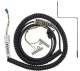 MARANTEC 140488 C�ble spiral� 5x0,25 mm� avec 1.600 mm non spiral� et 800 � 3200mm de longueur de d�ploiement