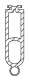 MARANTEC 115811 Profil� caoutchouc de barre palpeuse type F P6 pour optosensors 11mm (Rouleau de 25m)