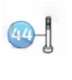 MHOUSE V6.3X45.5101 Vis 6,3x45