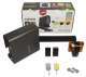Moovo LN432KM Kit motorisation portail coulissant compatible solaire - 5 m de long et 300 kg max - 2 t�l�commandes, feu clignotant, cellules et 4m cr�maill�res inclus