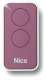NICE INTI2L T�l�commande miniature 2 canaux 433.92 Mhz Rolling-code - Lilas