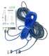 SEGEDIP KCS1SEG Kit amplification 12/24v avec cellules + 2 cellules diam�tre 12mm + c�bles 2*5m pour portes automatiques