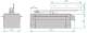 SEGEDIP BA502BOX14 Moteur enterr� faible profil 24v avec caisson et bras de levier � glissi�re (remplacementE220d siminor)