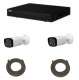 SEGEDIP KITNVR_2CAMIP Pack vid�osurveillance DAHUA IP 4 M�gapixel avec 2 cam�ras bullet + 2 c�bles 20m RJ45 sans Disque dur