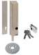 SEGEDIP KITOPERA Kit Electroverrou OPERA pour les portails battants Gate Bolt carter INOX � �mission- pr�voir Alimentation 5A - pr�ciser le type de cylindre � la commande