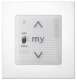 SOMFY 1811405 Smoove Uno io-compatible blanc + cadre
