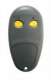PROEM ER2C4ACD T�l�commande 2 touches jaunes � 10 Dip-switch 433.92Mhz code fixe compatible garage