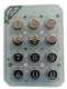 XPR LCS2-TM Clavier - electronique seule - touches metalliques r�tro�clair�es � Multi-Wiegand