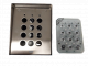XPR EX6-62A Clavier - montage en saillie - bo�tier INOX - touches plastiques r�tro�clair�es - 2 relais - bus RS-485 - 1000 codes