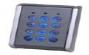XPR LCS2-72C Lecteur clavier boitier ABS gris/chrom�-mat � relier sur centrale Wiegang