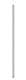 ZURFLUHFELLER E110 Tringle de manoeuvre laqu�e - BLANC - D12 - 1600 mm