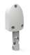 ZURFLUHFELLER C229ANG Renvoi d angle blanc avec genouill�re 12mm (treuil � sortie lat�rale carr� 8mm)